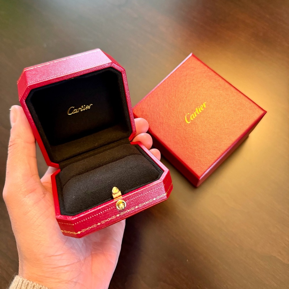 Cartier Red Jewelry Box